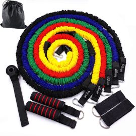 TPE 11pcs Fabric Resistance Bands Sets