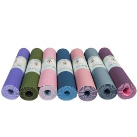 TPE Yoga Mat Alignment Lines