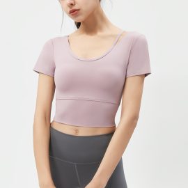 Short Sleeve Cropped Shirt